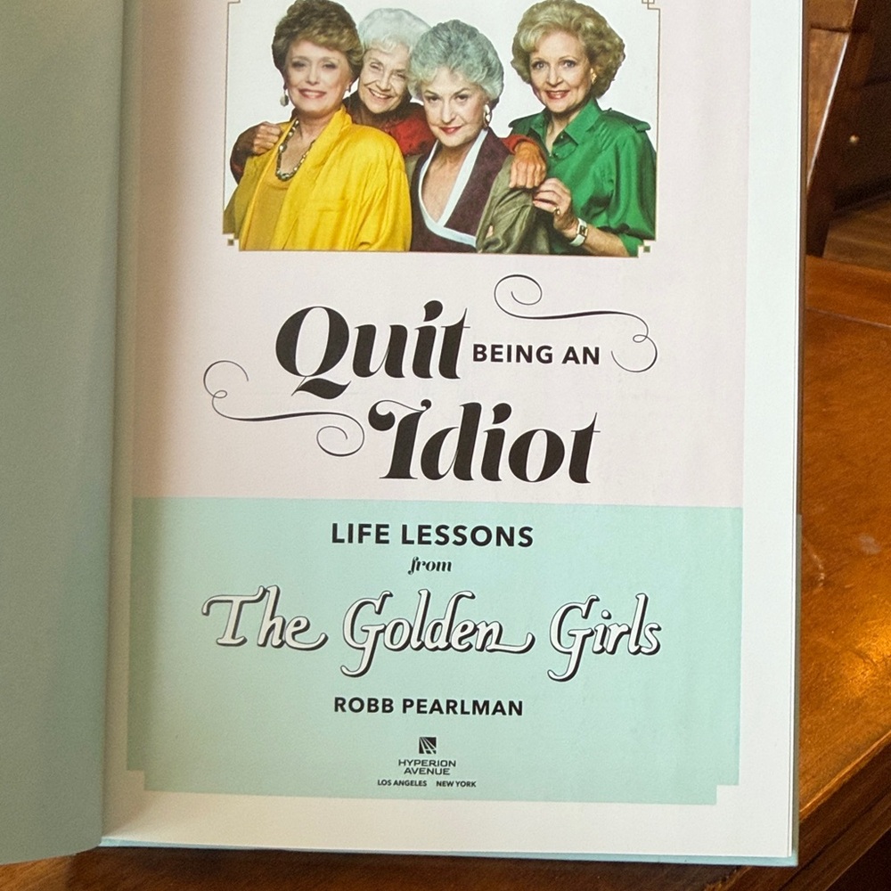 Golden Girls Life Lessons Book - Picture 6 of 12